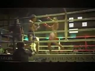 sergey badyuk and andrey kochergin in thailand (muay thai)