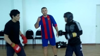 boxing in a kazakh prison. knockout in the third round.