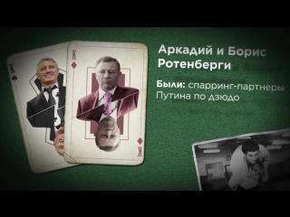 marked deck: who were they and who were putin's friends?